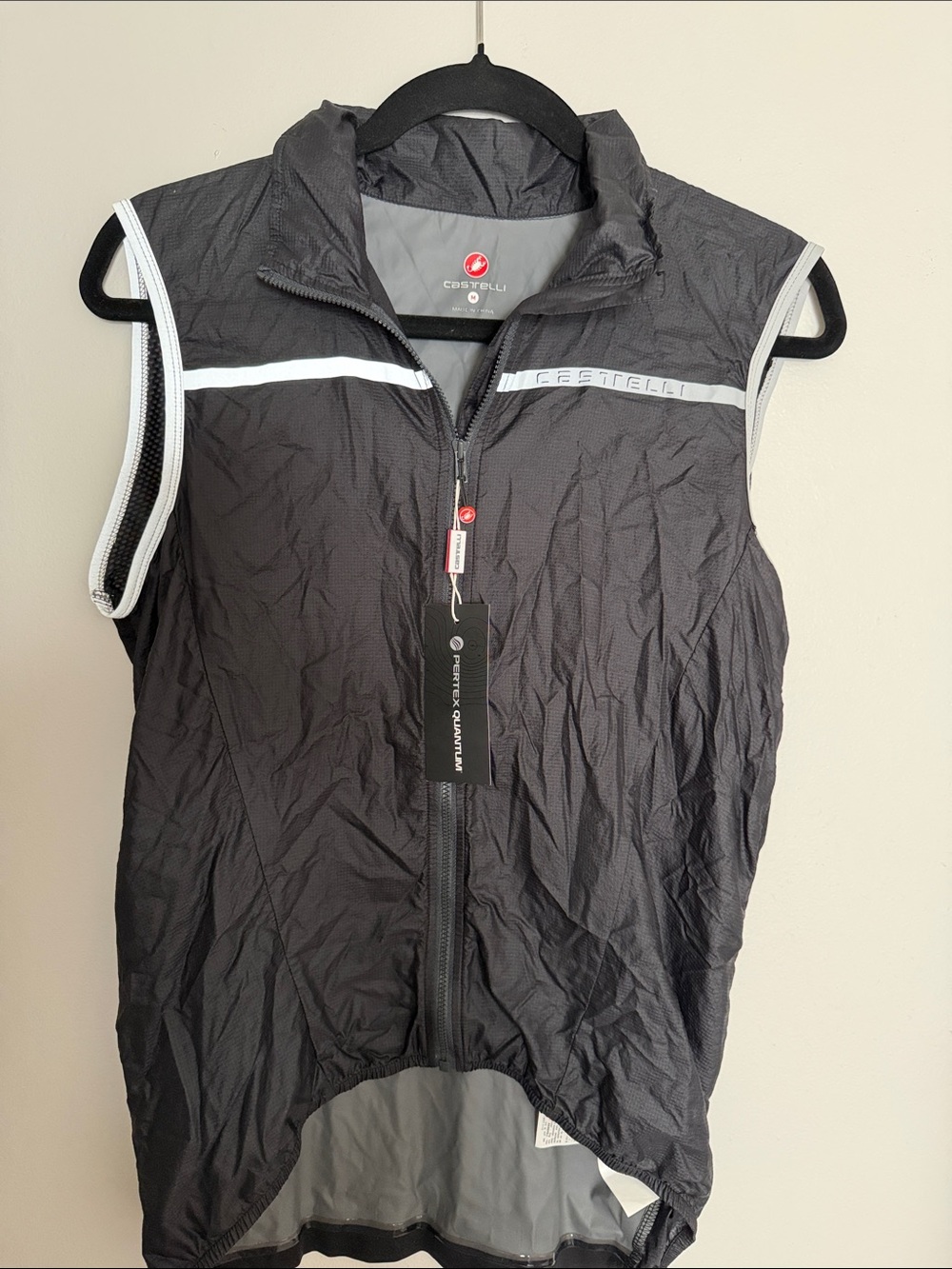 Castelli Men’s Black Lightweight Cycling Vest